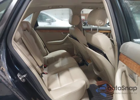 2007 Audi A4 3.2 from USA, damaged, VIN WAUDH78E37A197864